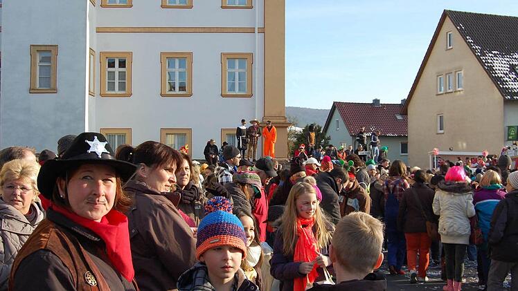 Faschingszug in Thulba  Foto: Günther Straub