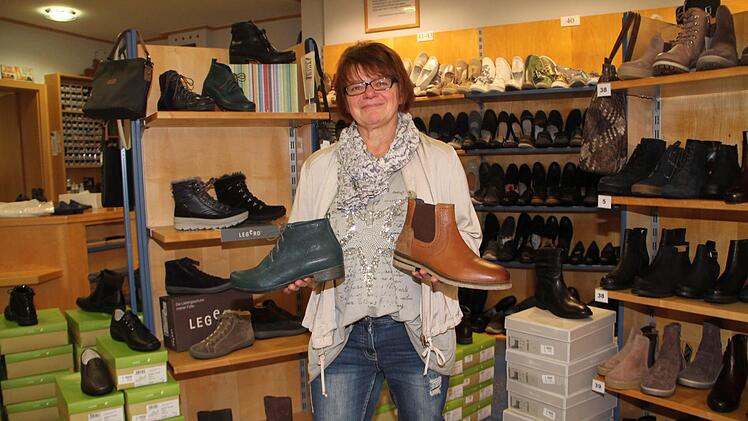 Bei Schuh Heinkelmann in der Kirchgasse gibt es Schuhe für die kommende Herbst- und Wintersaison.