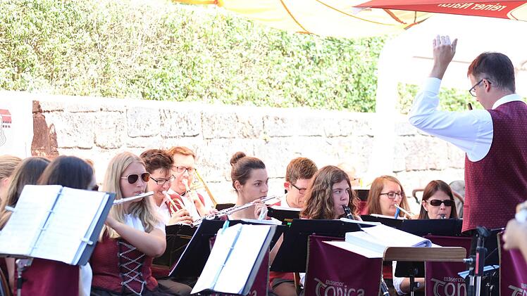 Viel Musik gab es beim kleinen  Wilden Sommer in Wildflecken. Foto Sebastian Schmitt
