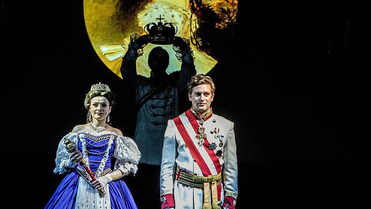 Impressionen vom Musical-Gastspiel "Sissis" im Coburger KongresshausFoto: Jochen Berger