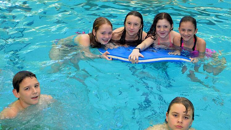 Poolparty in Bad Kissingen. Foto: Peter Rauch