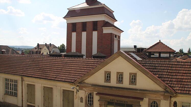 Blick auf das Spinnereigelände.