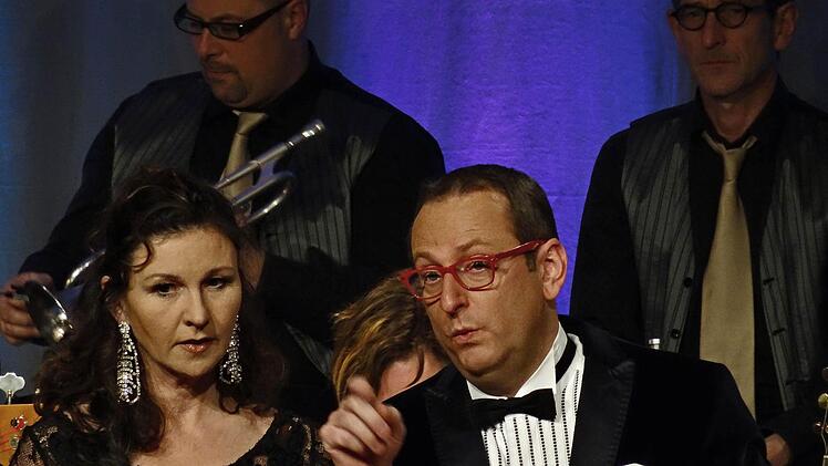 Impressionen von Volker Heißmanns Gastspiel im Coburger Kongresshaus.Foto: Jochen Berger