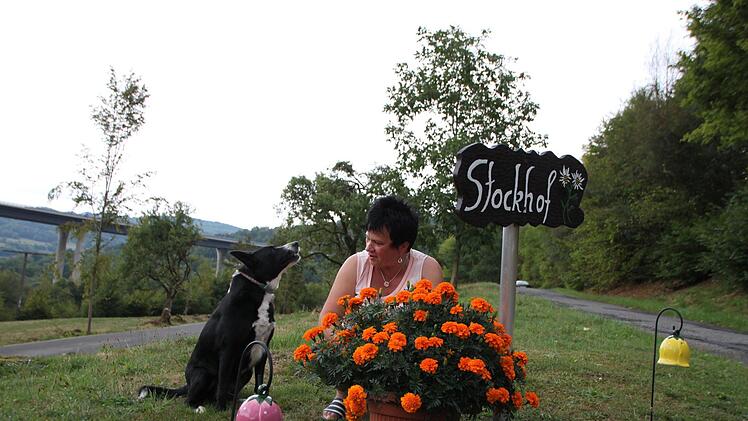 Am Stockhof hat Annerose Sitte ein Juwel geschaffen. Foto: Ulrike Müller