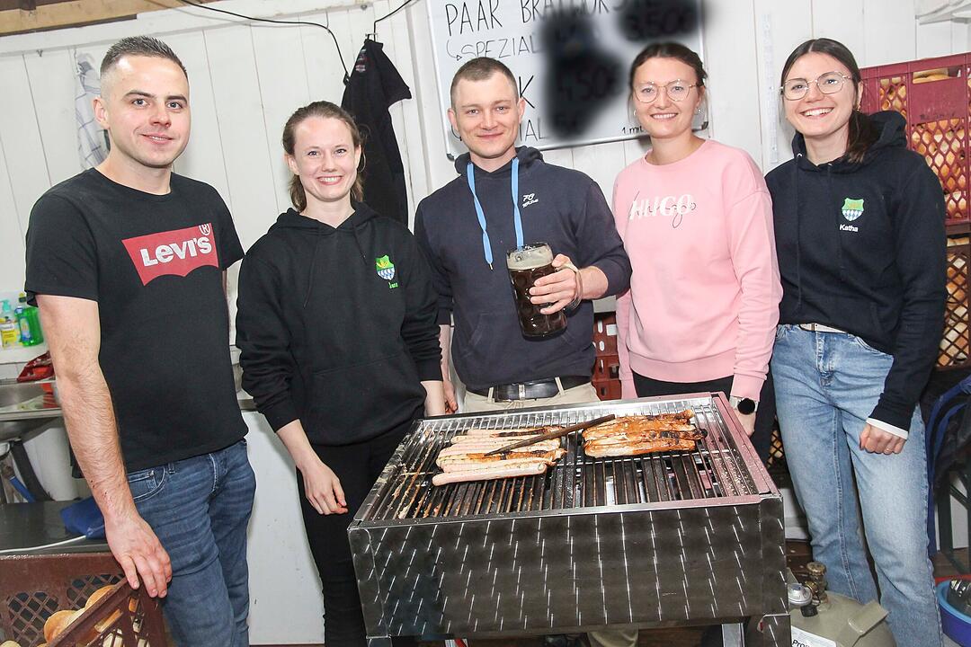 Die Partyband "highline" sorgte f&uuml;r gute Stimmung.