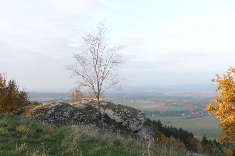 Görauer Anger mit Dolomitfelsen