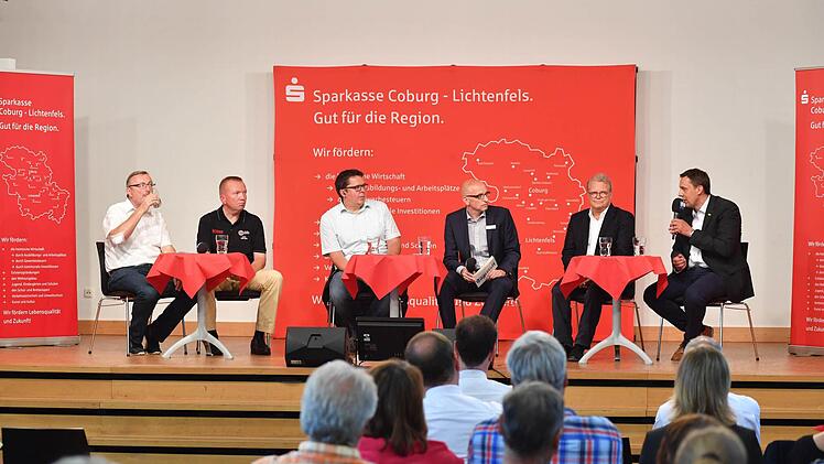 Impressionen vom Regionentalk der Sparkasse Coburg-LichtenfelsFoto: Ronald Rinklef