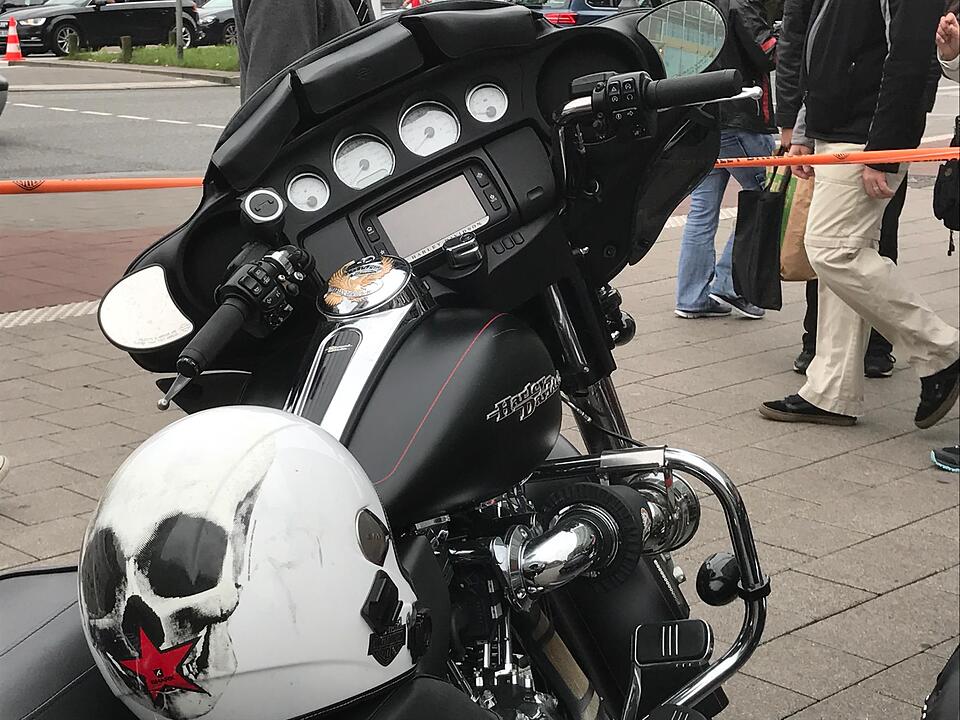 Harley-Davidson-Treffen in Hamburg