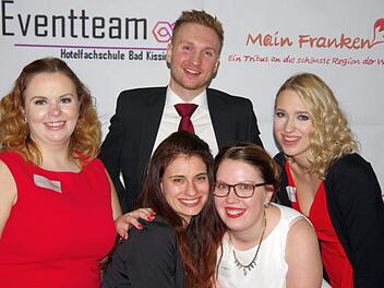 Das Event-Team (von links): Ina Benkert, Lisa Jonas, Tobias Pekarek, Svenja Schmitt und Larissa Bauer. Foto: Klaus Werner
