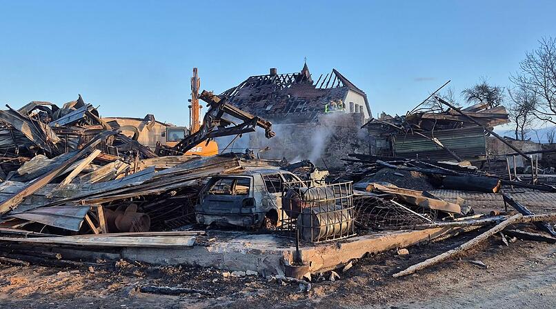 Brand an Heiligabend