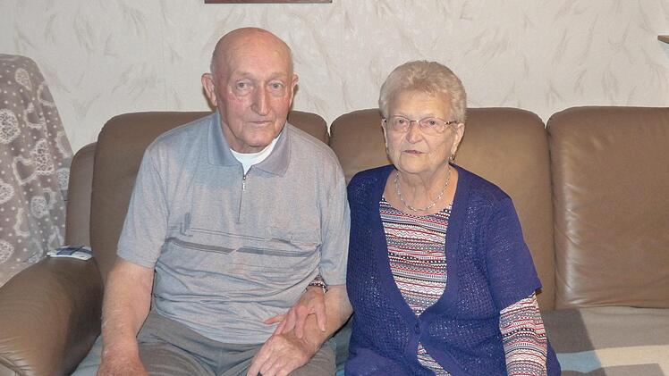 Ihre Diamantene Hochzeit feiern am 6. Juni 2019 Franz und Maria Weckert aus Burglauer. Manfred Mellenthin
