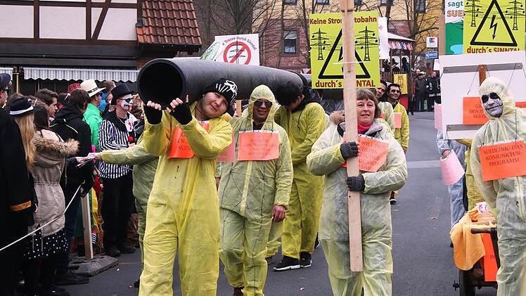 Sinntaler Faschingszug  Foto: Steffen Vetter