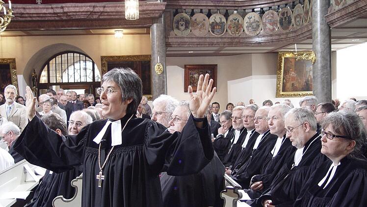 Das evangelisch-lutherische Dekanat Bamberg gehört zum Kirchenkreis Bayreuth (hier Regionalbischöfin Dorothea Greine)