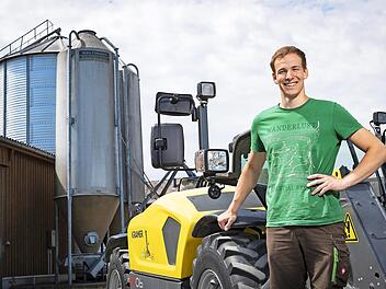 Axel Roth will Landwirt des Jahres werden. Foto: Timo Jaworr