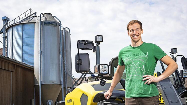 Axel Roth will Landwirt des Jahres werden. Foto: Timo Jaworr