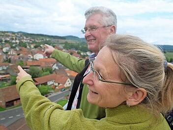 Visionen für den Ortsteil gesucht: Elisabeth Assmann blickt auf die Gemeinde Diebach Foto: Gerd Schaar