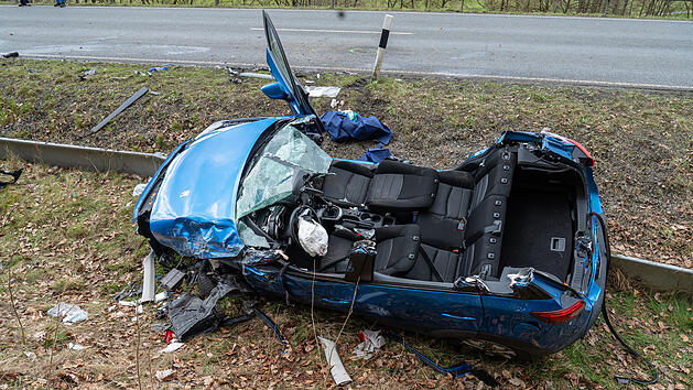 Schwerverletzte bei Unfall auf B85 in Kulmbach