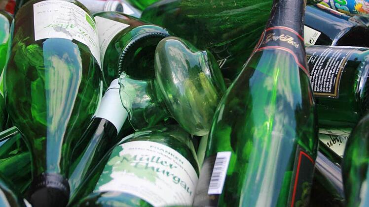 Glasrecycling Foto: Carmen Schmitt