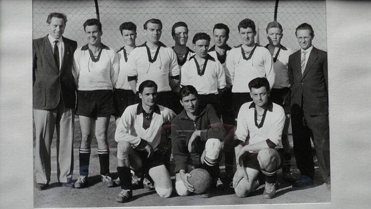 Meister-Mannschaft des TSV der  Saison 1959/60. Foto: TSV-Archiv