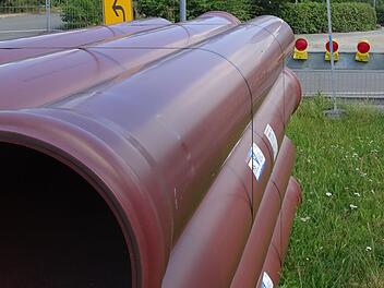 Umfangreiche Arbeiten zur Erneuerung der Wasser-und Kanalleitungen stehen in Maßbach an. Foto: Symbolbild Timo Stöhr