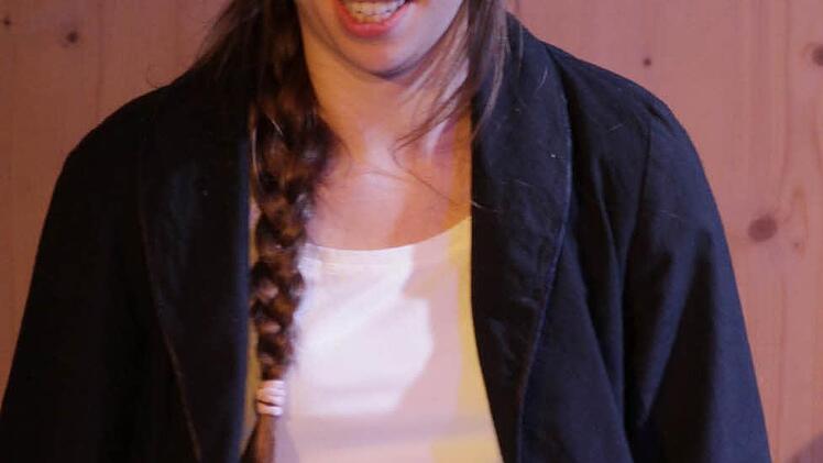 Sicher eine Entdeckung für das Kulmbacher Theater: Nadine Dörfler. Foto: Klaus Klaschka