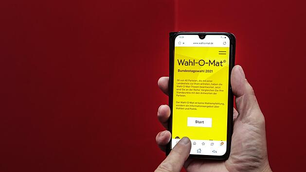 Auf 38 zu beantwortende Fragen folgt die &Uuml;bersicht, wie gro&szlig; &Uuml;berschneidungen mit welchen Parteien sind.