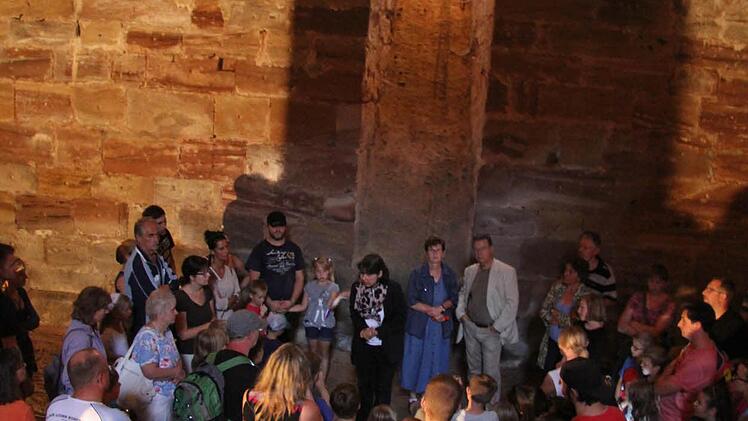 Auch die Kellerführungen von Susanne Benker waren beliebt.