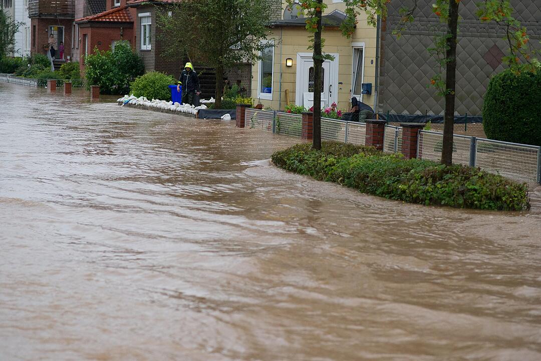 Dauerregen: Hochwasser in Teilen Deutschlands