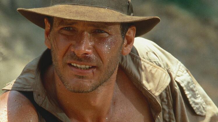 Gestatten, Henry Jones Jr. (Harrison Ford), Professor f&uuml;r Arch&auml;ologie auf seiner Exkursion zum "Tempel des Todes".