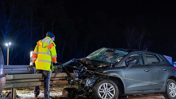 Tödlicher Folgeunfall auf A6 im Raum Nürnberg