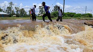 &Uuml;berschwemmungen in Kenia