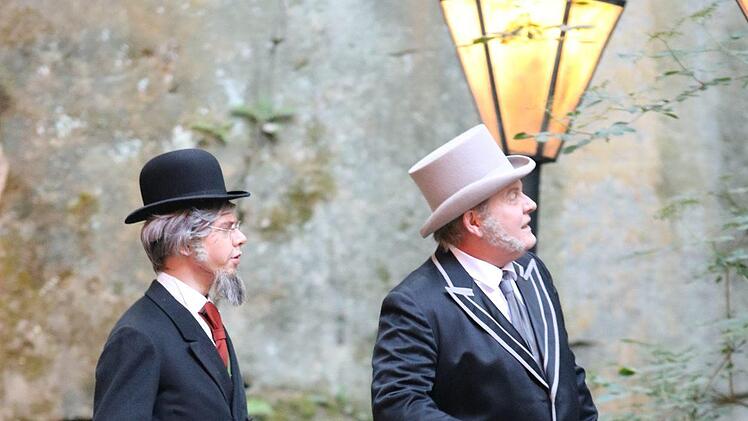 Die Bayerische Rundschau hatte ihre Leser zu "Dr. Jekyll und Mr. Hyde" an die Naturbühne Trebgast eingeladen. Foto: Jürgen Gärtner