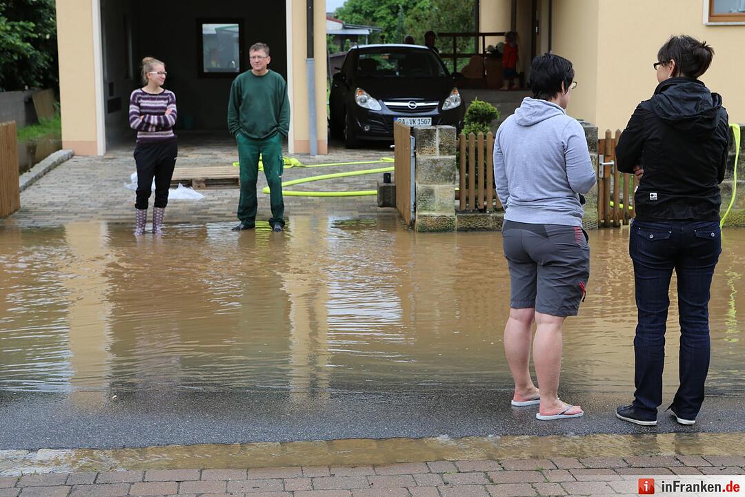 Hochwasser Landkreis Bamberg III - Oberhaid