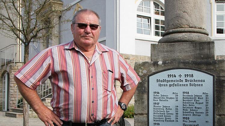 Er wünscht sich viele, die mitmachen: Karl Veit, Vorsitzender der Reservistenkameradschaft Bad Brückenau, organisiert die sechste Etappe des Marschs der Verbundenheit im Altlandkreis. Foto: Ulrike Müller