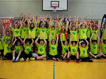 Können sich über eine erfolgreiche Teilnahme freuen: die Schüler des Coburger Gymnasiums Albertinum.Foto: Wiedemann