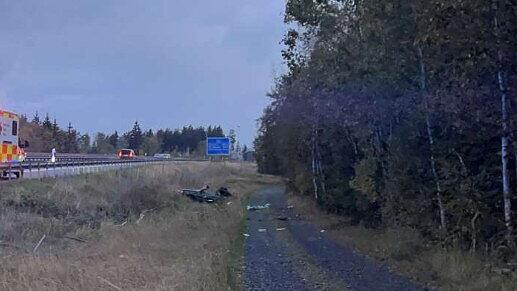 Zwei Schwerverletzte auf A93 bei Regnitzlosau