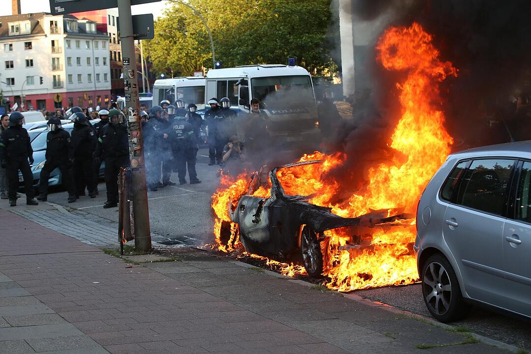 G20 in Hamburg: Proteste und Ausschreitungen