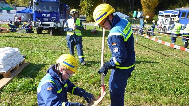 Impressionen vom THW-Wettkampf. Foto: Haju Badura