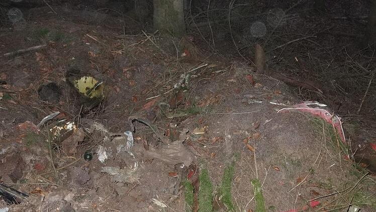 Auto im Müll Foto: Marion Eckert