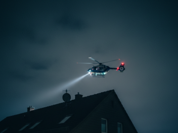 Kulmbacher r&auml;tseln &uuml;ber Hubschrauber - verzweifelte Suche steckt dahinter