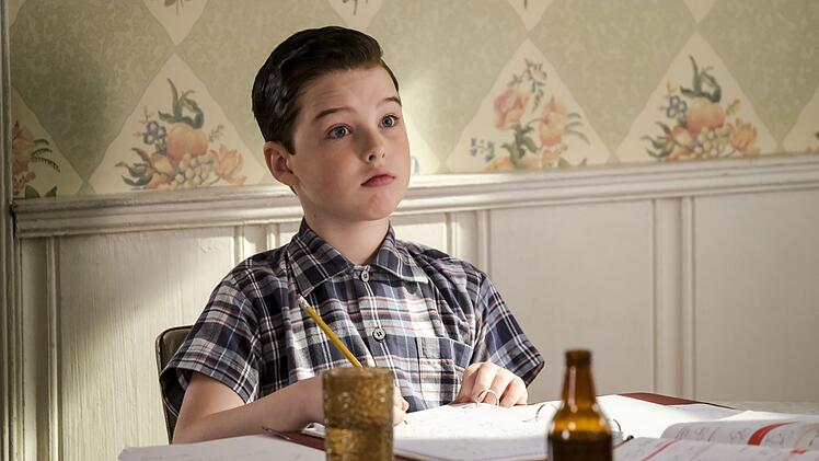 Wie die Titelfigur in "Young Sheldon" ist auch Darsteller Iain Armitage, auf seinem Gebiet, ein &Uuml;berflieger. Er habe Showbiz im Blut, sagte ein Kollege &uuml;ber das Wunderkind.