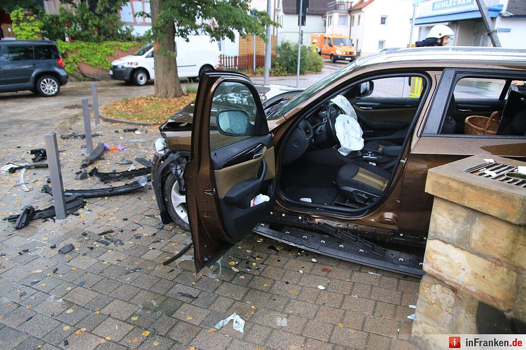 Schwerer Unfall in Michelau