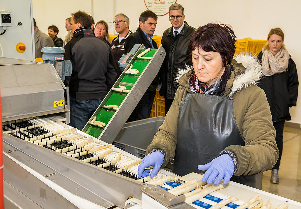 Eröffnung der Spargelsaison