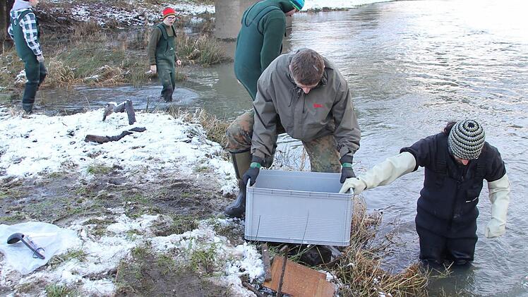Einsatz am Steinachfluss