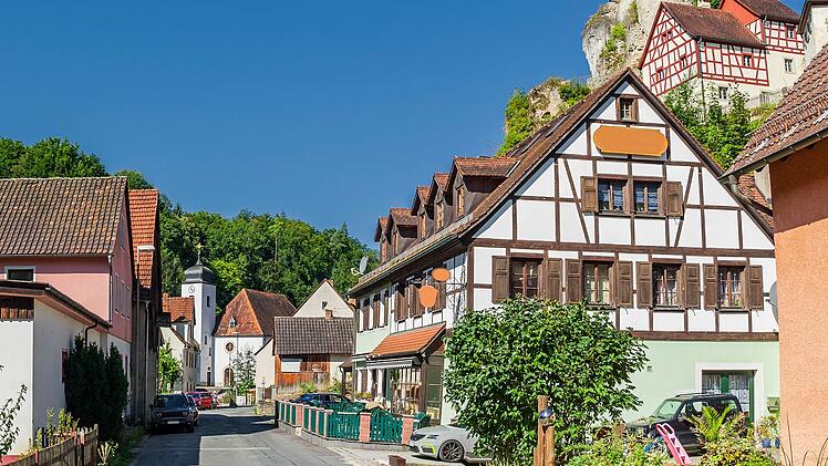 Tüchersfeld in der Fränkischen Schweiz