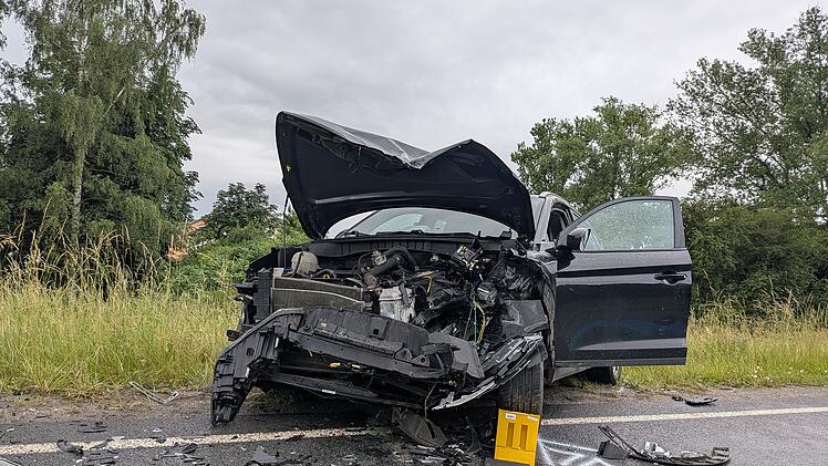Unfall auf B289 zwischen Kulmbach und Mainleus