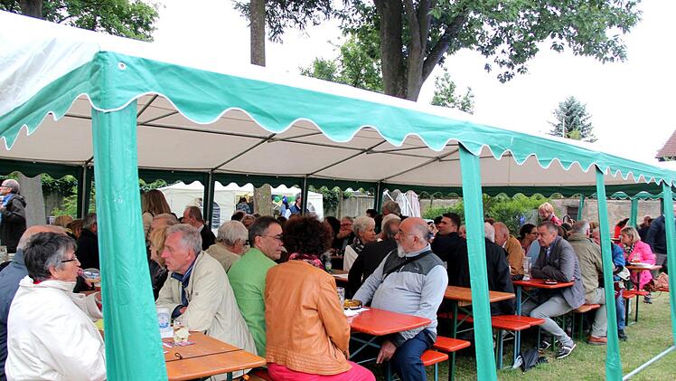 Schlossgartenfest in Adelsdorf. Foto: Johanna Blum