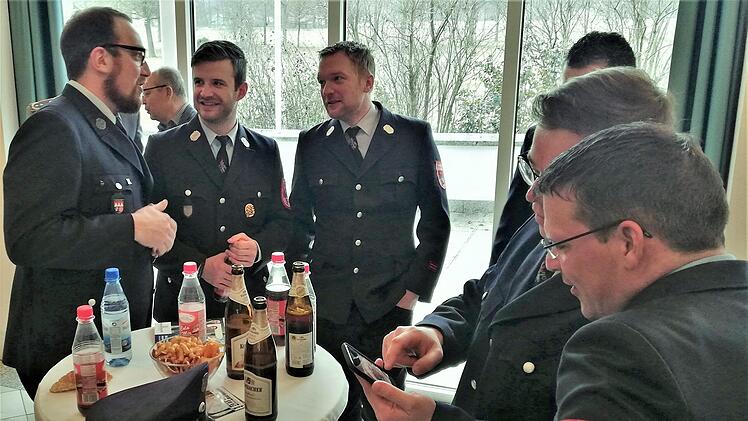 Gute Stimmung beim Bad Bockleter Neujahrempfang. Foto: Sigismund von Dobschütz
