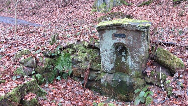 Das Hirschenbrünnlein ist im Laufe der Jahre immer mehr verfallen. Foto: Erich Olbrich