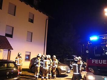 In diesem Haus in der Stra&szlig;e "An der Nassach" in Ha&szlig;furt  war eine Dachgeschosswohnung total verqualmt. Christian Licha